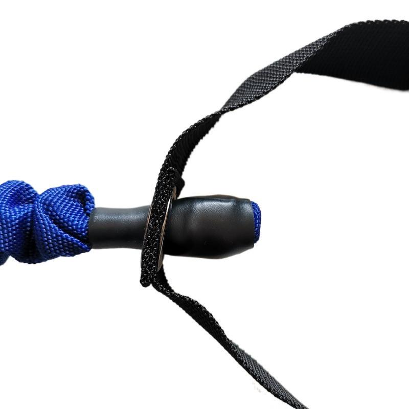 TPE Latex Elastic Fitness Rope with Cloth Cover