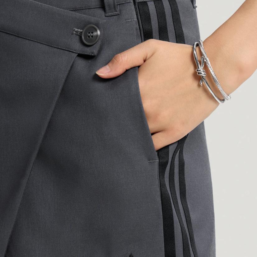 Adidas Originals Loose Woven Sport Stripe Casual Shorts Women shorts KU4776