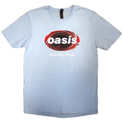 Oasis Unisex Adult Definitely Maybe Union Jack T-Shirt