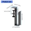 2x Headphone Holder Double Hook Space Saving Desktop Mount Quick Installation without Tools Required