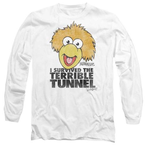 Fraggle Rock Unisex Adult Terrible Tunnel Long-Sleeved T-Shirt