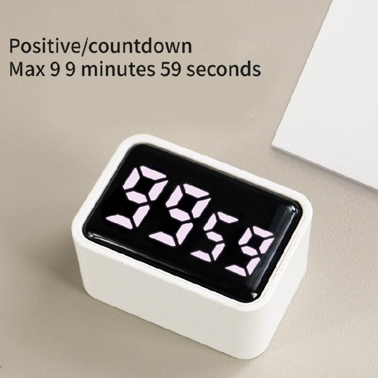 Digitaler Küchentimer mit LED-Großanzeige mit 2 Helligkeiten Countdown-Timer zum Hochzählen für Kochen, Klassenzimmer, Zuhause