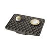 Built-in Drain Design Silicone Sink Mat Non-Slip Fast Drainage Dish Drying Tray Prevents Water Build Up Heat Resistant
