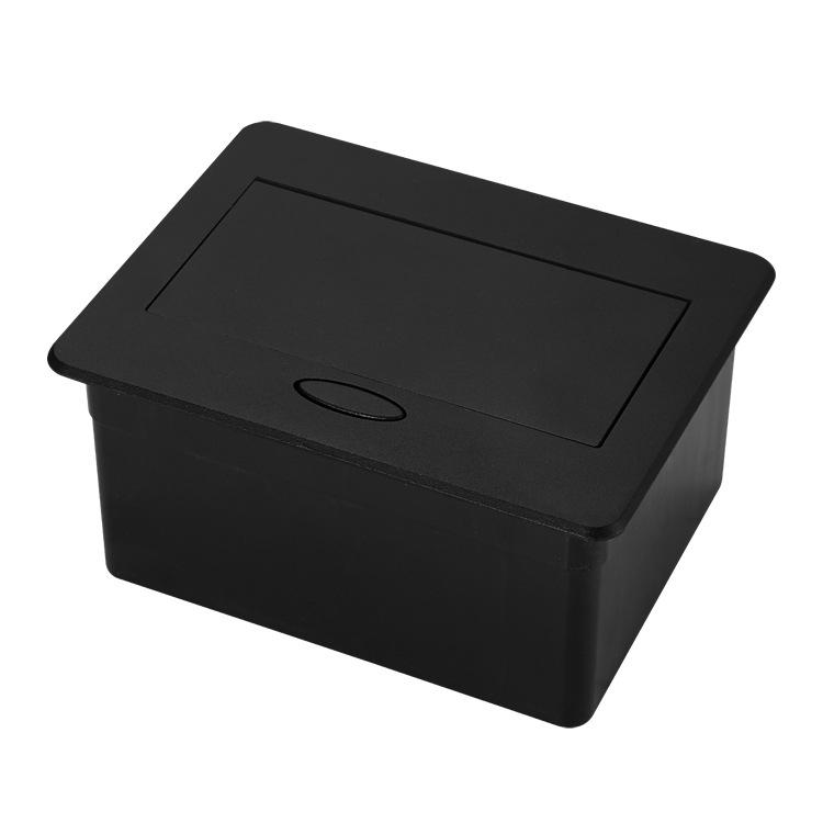 Universal Pop-up Power Socket with EU and US Standard for Office Desks