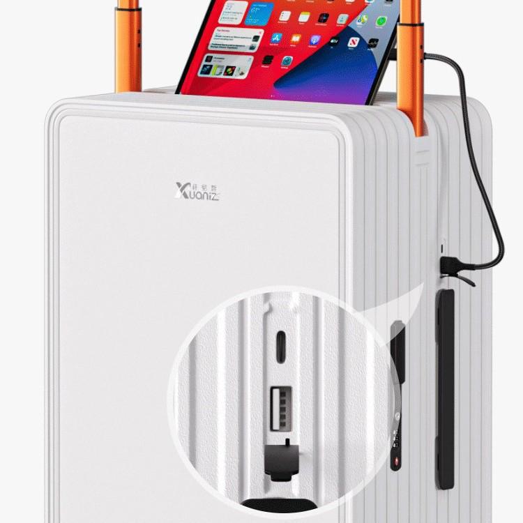 "2024 Anti-Scratch Wear-Resistant Trolley Suitcase with Password Lock and Universal Wheels for Men, Women & Students"