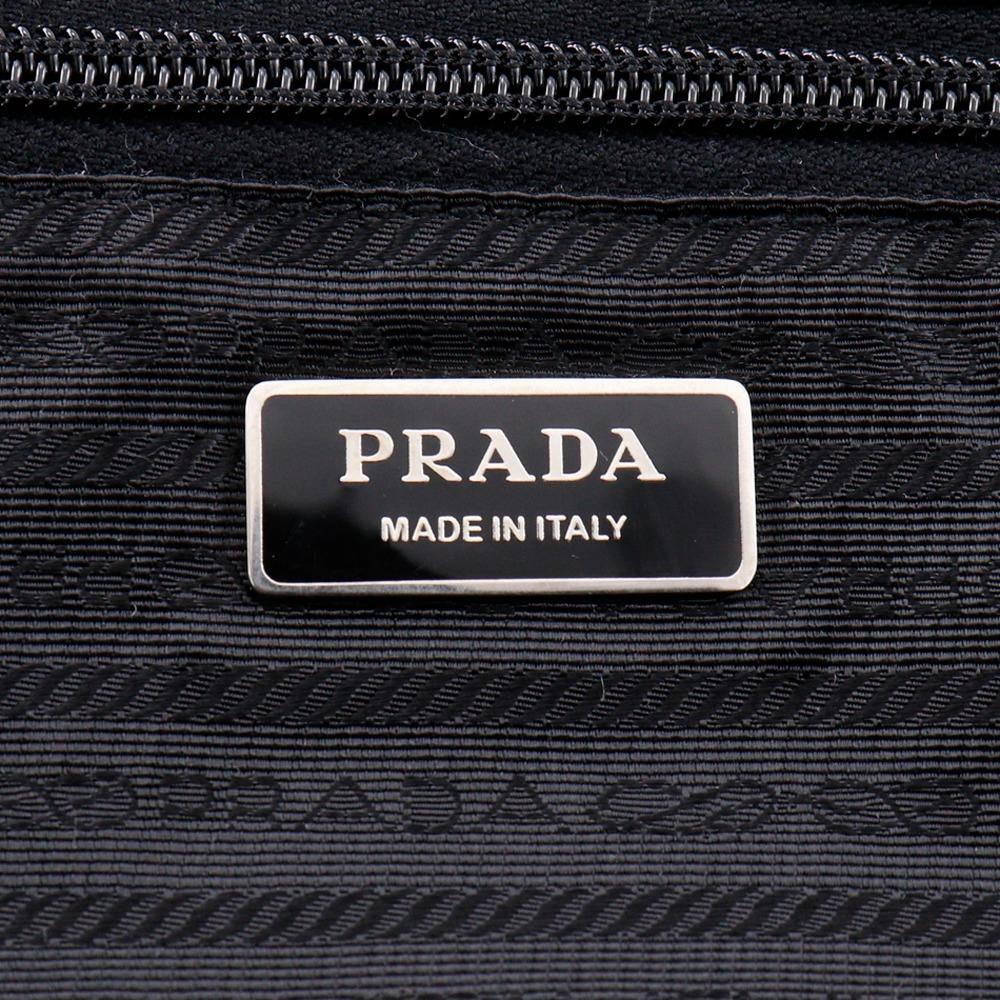 PRADA Shoulder Bag Messenger bag NERO black Nylon unisex Used