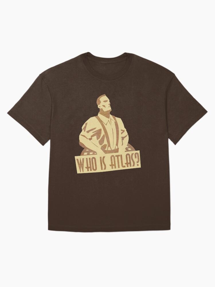 BioShock Who is Atlas? Oversized T-Shirt