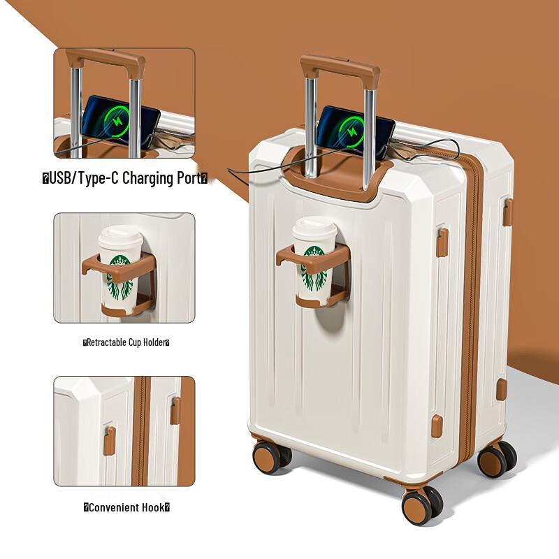 Ruyi Shi Universal Wheel Travel Suitcase 24 Inch