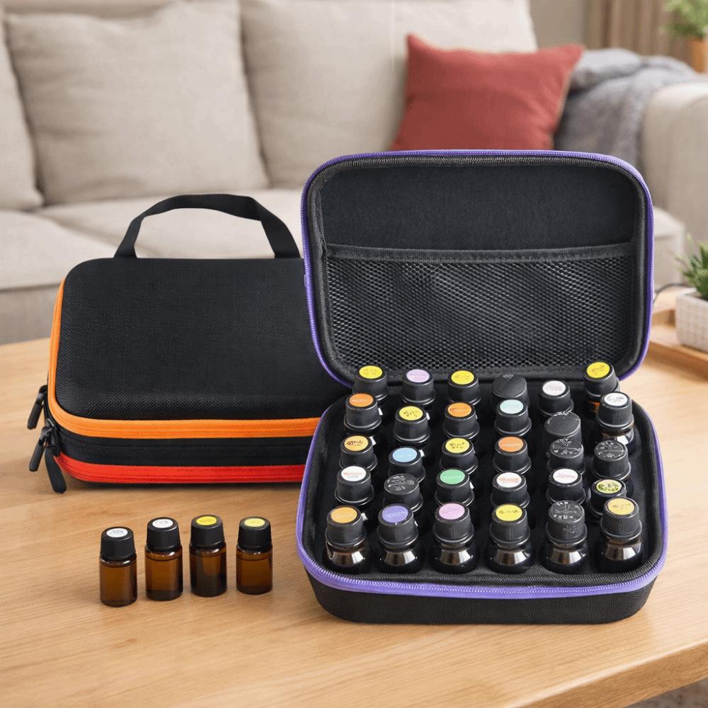 3 ML Essentials Oil Case Large Capacity Insulin Vial Protector Oils Storage Organizer  Travel