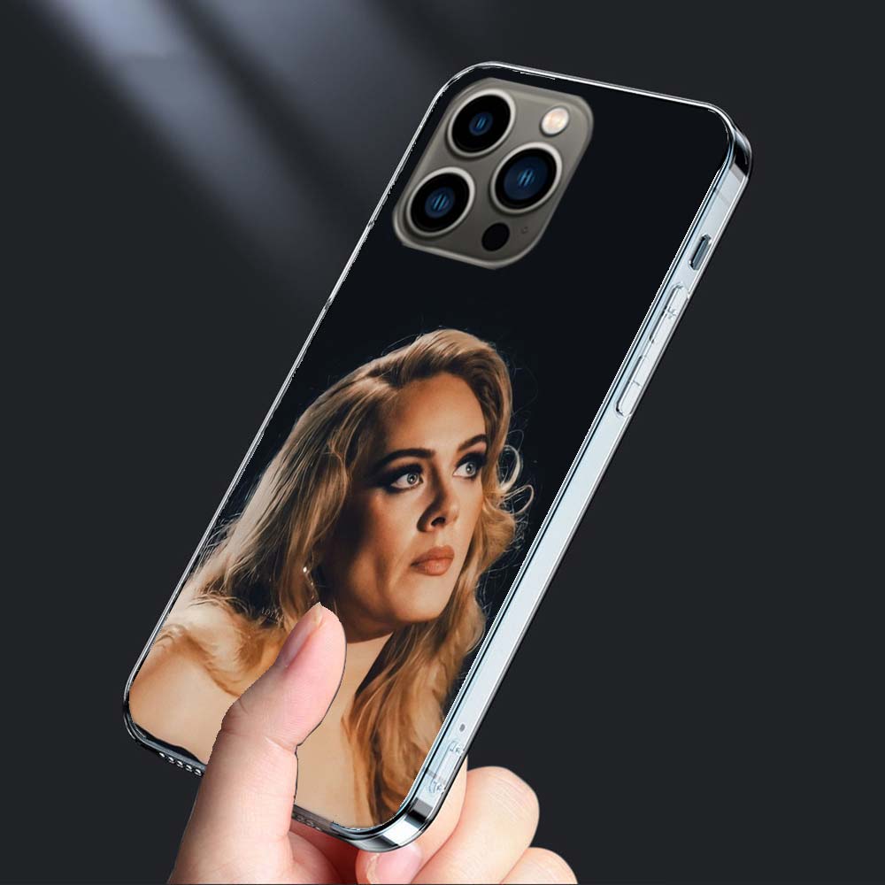 Singer A-Adele Phone Case For Iphone 16E 15 Pro 14 Plus 17Air 16 17 Pro Max 12 13 Mini X XS XR 7 8 SE2020 Capa Cute Cover TPU Cl