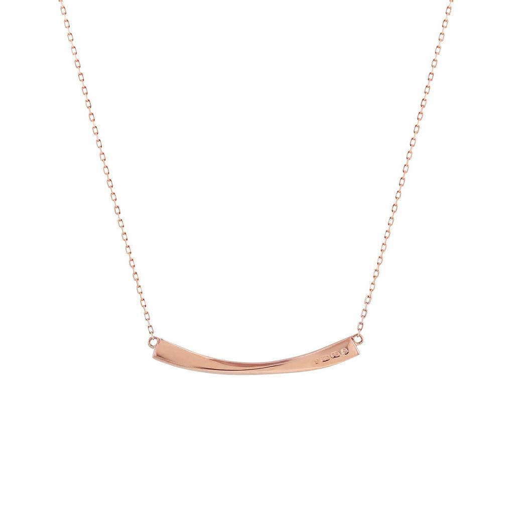ESTELLE Diamond K10 Pink Gold Pair Necklace [WEB Exclusive] 0344-1780-0014-0000