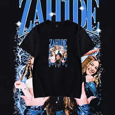 Zahide Short Sleeve Merch Tee Men Women Crewneck Fashion T-shirt Unisex Tops