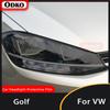 Car Headlight Protective Film For Volkswagen VW Golf 7 8 MK7 12-19 20- Car Tint Black Film Taillight Transparent TPU Sticker