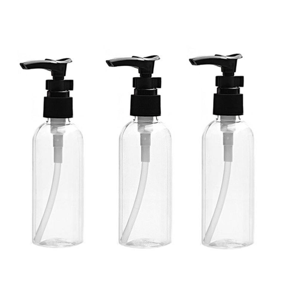 100ml Round-shoulder Lotion Bottle, Shampoo, Disinfectant, Press-type Empty Hand, Portioning And Replacement Bottles.