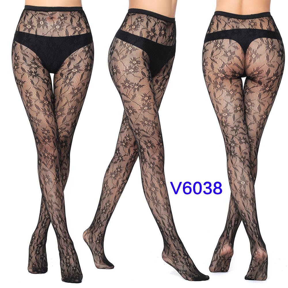 Sexy Black Stockings Large Size Seduction Ins Bow Hollow Fishnet Socks Bottom Socks Oversized Mesh Socks