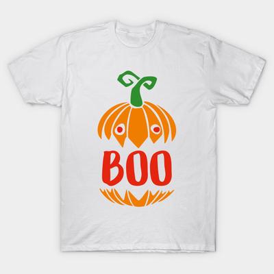 T Shirt Women Boo Harajuku Print Kawaii Tshirt Summer Short Sleeve Female T-Shirt Top Tee