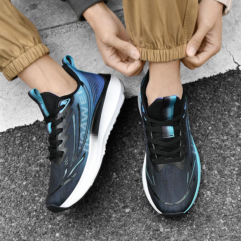 Running Shoes Men Summer Professional Shock Absorption Sneakers Professional Sports Training Shoes Outdoor Non-slip Shock-absorb