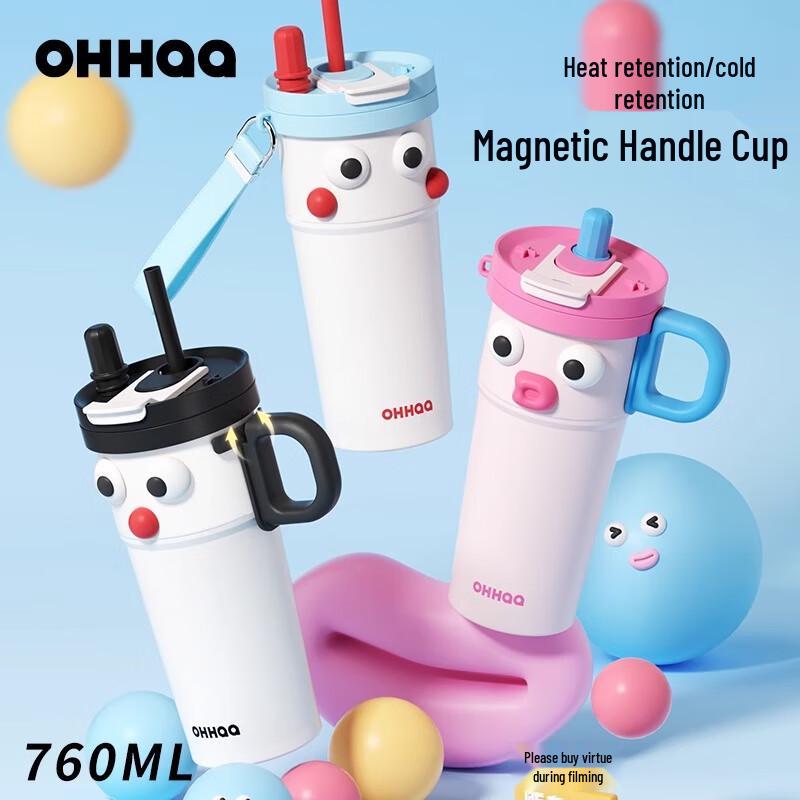 OHHAA 316 Stainless Steel Insulated Straw Cup