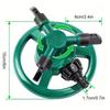360° Lawn Sprinkler Set Wide Reach Sprinkling for Maximum Watering Efficiency, Garden Sprinklers for Various Lawn Sizes Plant Growth Lawn Care