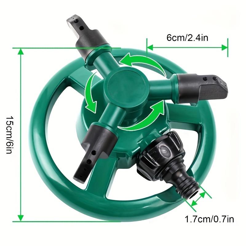 360° Lawn Sprinkler Set Wide Reach Sprinkling for Maximum Watering Efficiency, Garden Sprinklers for Various Lawn Sizes Plant Growth Lawn Care