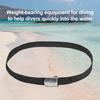 Professional Adjustable Diving Weight Belt with Buckle for Snorkeling