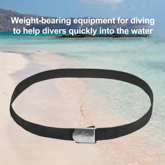 Professional Adjustable Diving Weight Belt with Buckle for Snorkeling