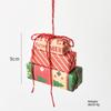 Christmas Gift Package Three Piece Pendant Set Decoration Gift Box Christmas Tree Christmas Window Display Home Decoration