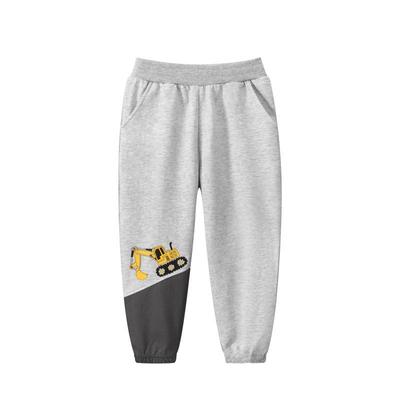 Leggings da bambino con escavatore dei cartoni animati 2024 - Pantaloni sportivi per bambini