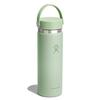 Wide Mouth 20oz (591ml) Stainless Steel Water Bottle with Aloe Vera, Insulated and Cold Water (Official Japanese Product)