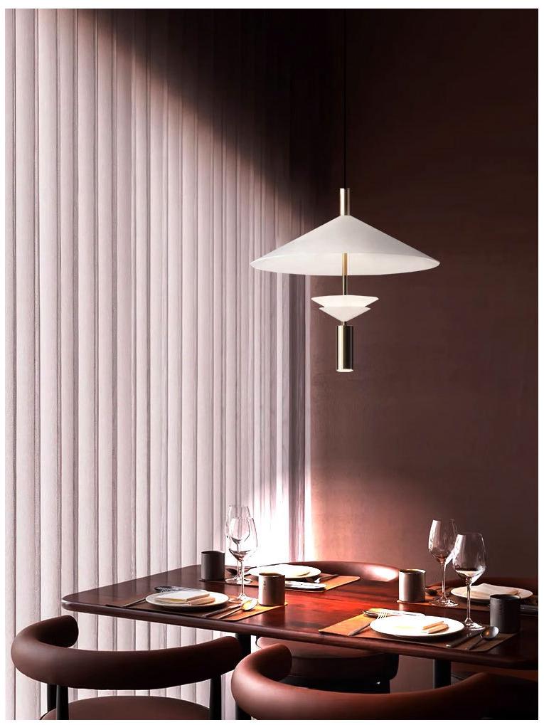 Modern Nordic Minimalist Chandelier for Restaurants and Bars