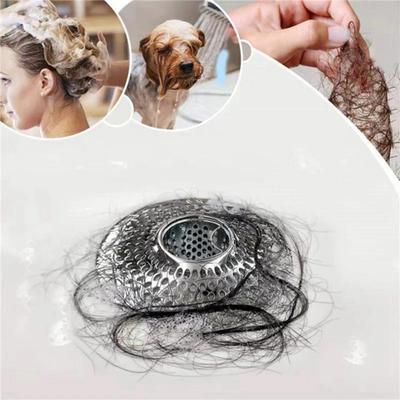 Abfluss Haarfänger Sieb Edelstahl Badewanne Haarsammler Rostbeständig Verbesserter Abfluss Haarstopper