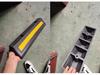 Rubber and Plastic Wheel Chock & Bollard: Car Stop, Anti-Collision Block, Curb Ramp, Parking Lot Vehicle Stopper