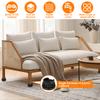 12/16 Pcs Furniture Risers Rubber Base Bed Heightening Foot Pad Heavy Duty Non-slip Floor Protecto Chair Table Feet Leg Lift