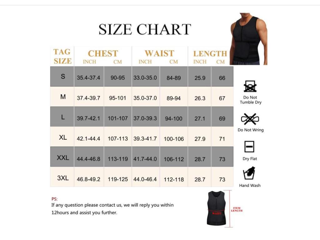 Men's Neoprene Waist Belt Vest: Sweat-Proof, Winter Warm, Body-Shaping, Sweat-Wicking Fitness Gear