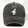 With Humorous Bull On Toilet Design Men Women Vintage Dad Hat Print Snapback Cap Hip Hop Hat Adjustable Trucker Hat