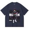 230 Gsm 100% Cotton Dragon Ball V16 Black Goku Print Unisex Heavy Cotton T Shirt
