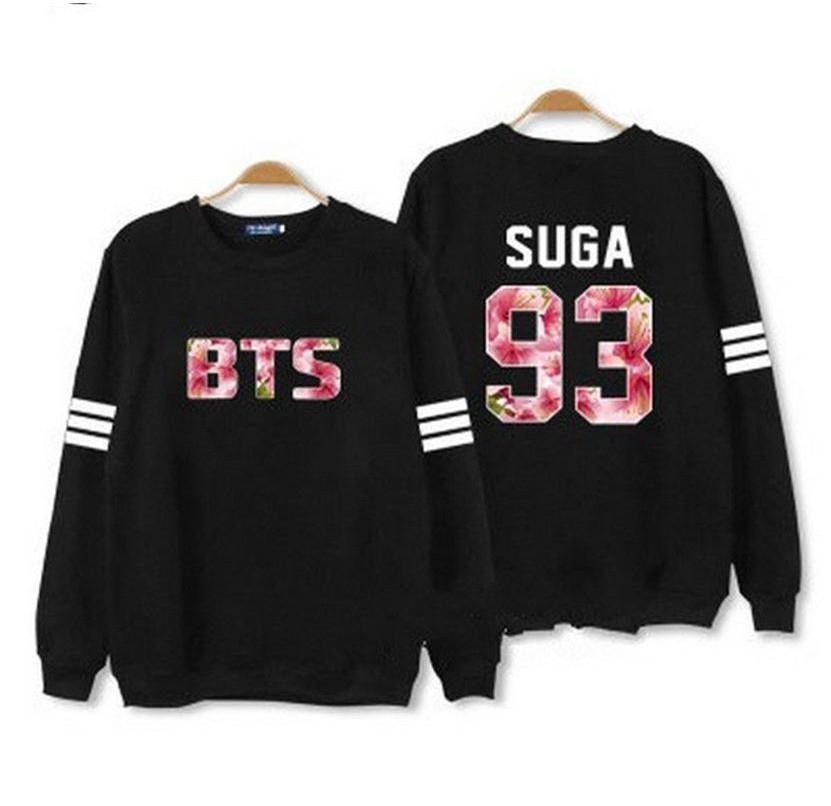 Bts in Bloom Kpop Jumper Kapuzenpullover Sweatshirt Hoodie Pullover Kostüme