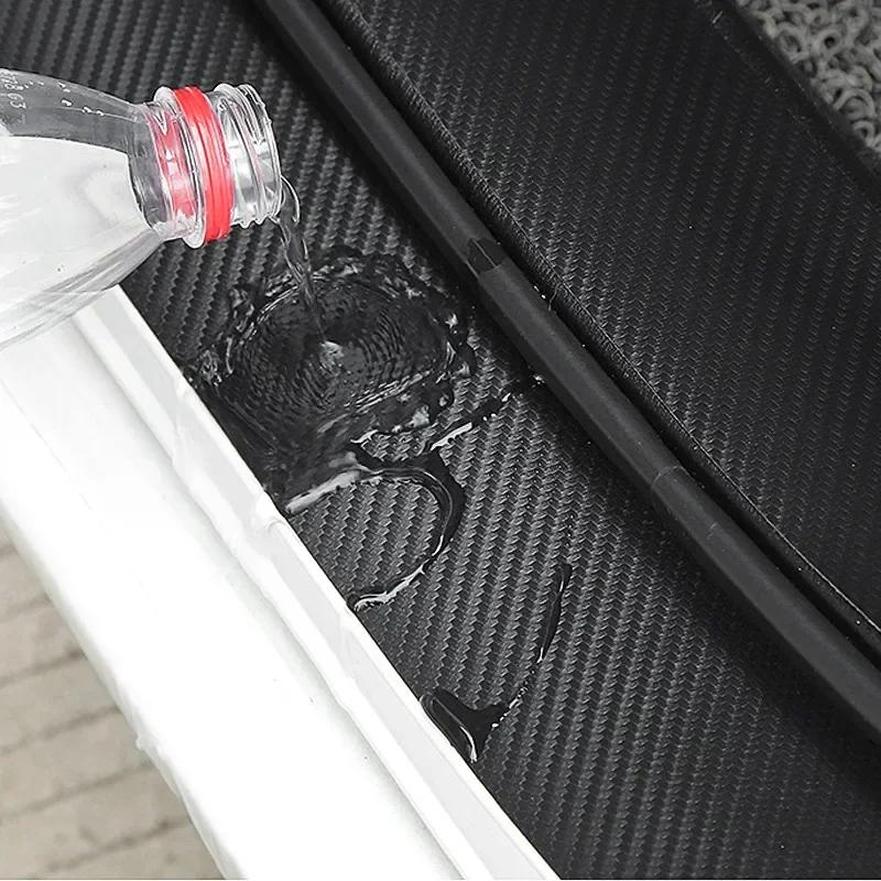 Car Threshold Stickers Door Sill Anti-scratch Decal for Mitsubishi Lancer Ralliart Outlander ASX L200 Colt Pajero Eclipse Galant EQ1