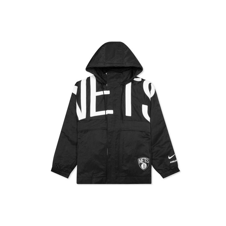 (WMNS) Коллекция Nike x Ambush NBA Куртка Nets  Черная  Женская DB8576-010 XS