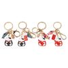 Children Maneki Neko Decoration Carp Streamer Women Key Chain Japanese Style Pendant Car Key Ring