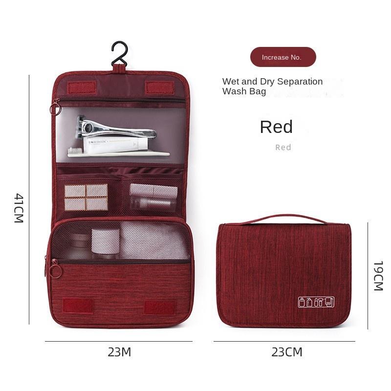 

1 шт. Косметичка для туалетных принадлежностей, дорожная сумка с крючком для подвешивания, водостойкая косметичка, дорожный органайзер для аксессуаров, шампунь, полный комплект 41x23x23