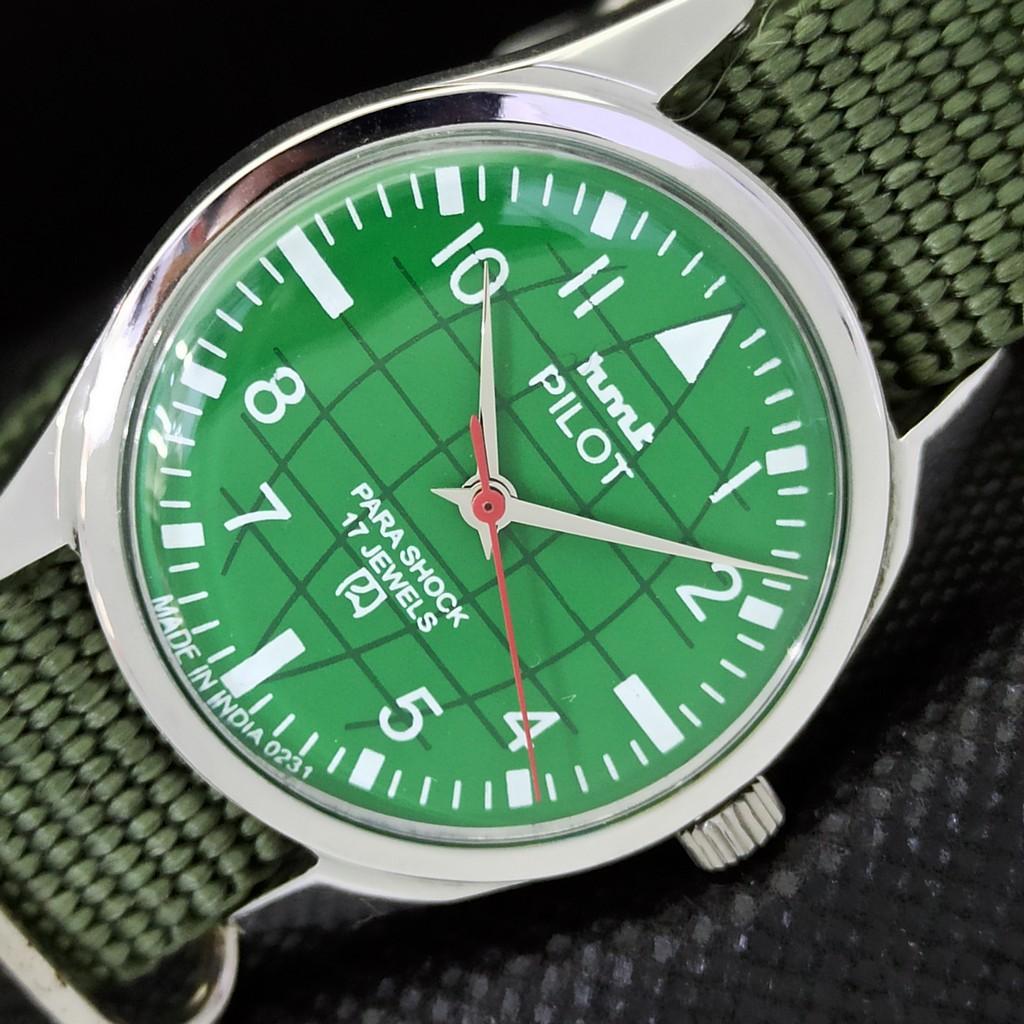 

Б/У HMT PILOT INDIAN МУЖСКИЕ МЕХАНИЧЕСКИЕ ЧАСЫ a300367-1 Sku566b-a300367