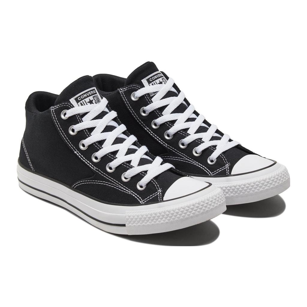 Converse Chuck Taylor All Star Malden Street Retro Durable Mid-Top Canvas Sneakers Unisex Sneakers Black White A00811C