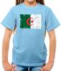 Algeria Grunge Bandiera - T-Shirt - Algeri Bandiera Paese Algeria Dinaro