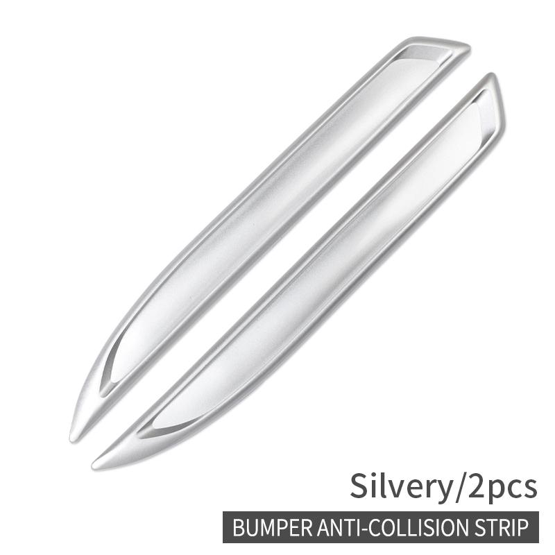 Car Front Rear Bumper Corner Protector Guard Car Wheel Eyebrownti-collision Edge Protection Decoration Strip Car Universal