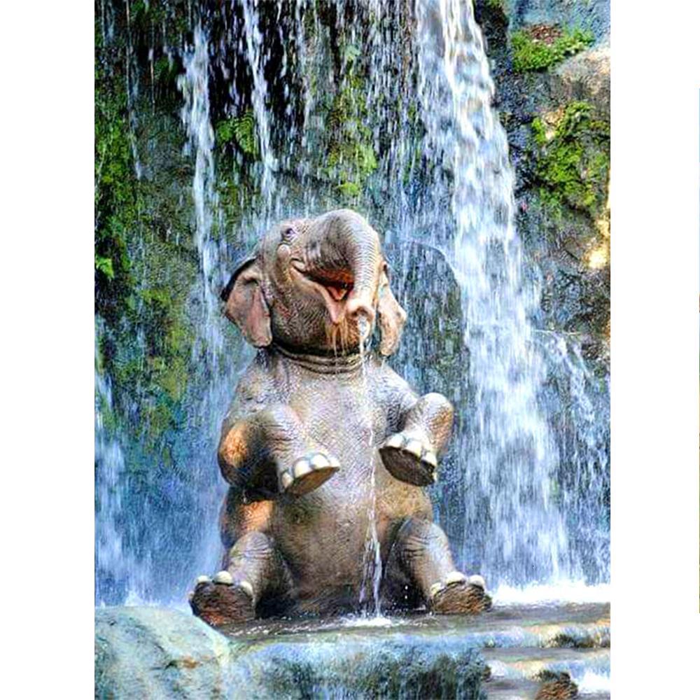 

Алмазная картина Квадратный/Круглый Квадратный Пейзаж Закат Алмаз 5D Алмазная вышивка Приморская мозаика Украшение Full Square 20X30CM светло-синий