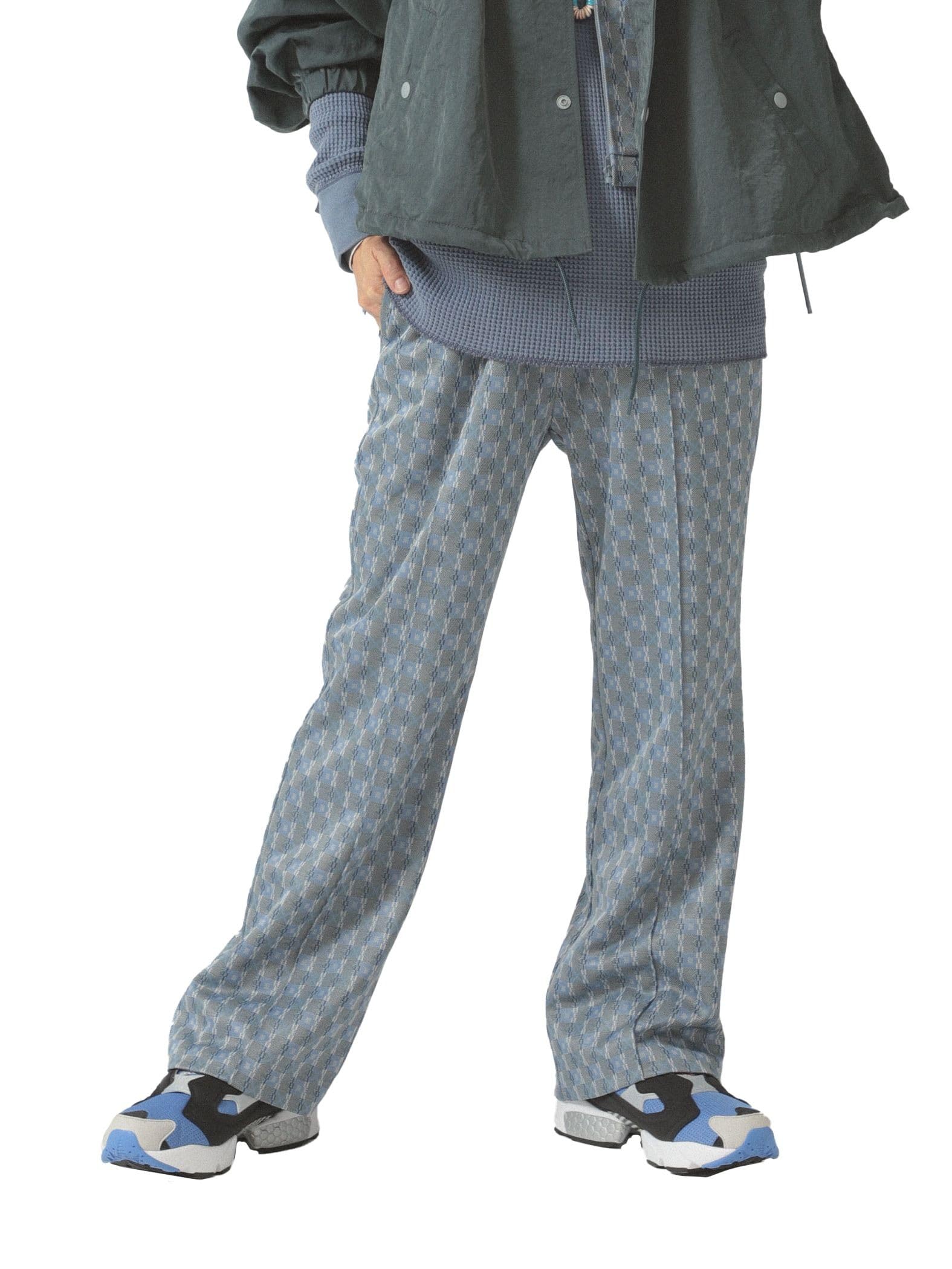 

Рабочий полиэстер жаккард темно-синий 1 13240454458 [BEAMS BOY] Брюки, Брюки, Женские