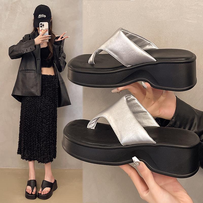 Fashion Chic Chunky Platform Flip - Flops | Multi - Color Options, Trendy & Versatile, Perfect for Street & Daily Looks