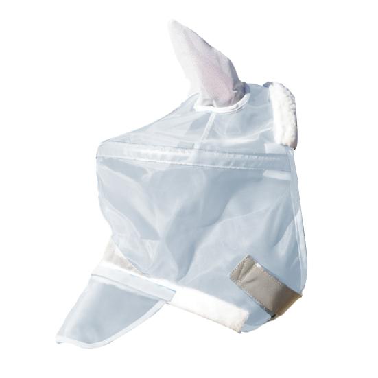 

Сетчатая маска для лица от мух для лошади с защитой ушей от УФ-лучей, закрывающая все лицо M