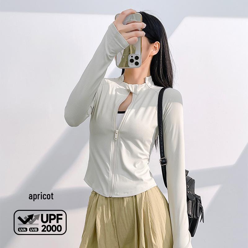 

Женская приталенная куртка для йоги на молнии Juyi Hall - Спортивный топ для бега и тренировок L